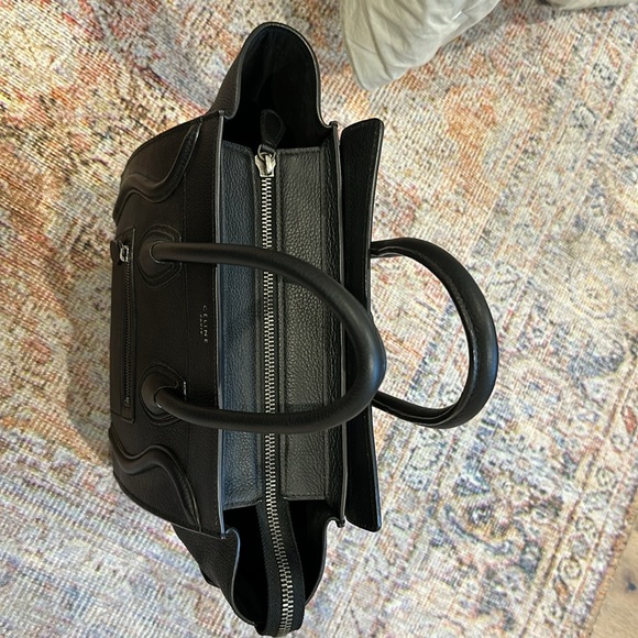 Celine Micro Luggage Handbag - Black - Picture 14 of 17